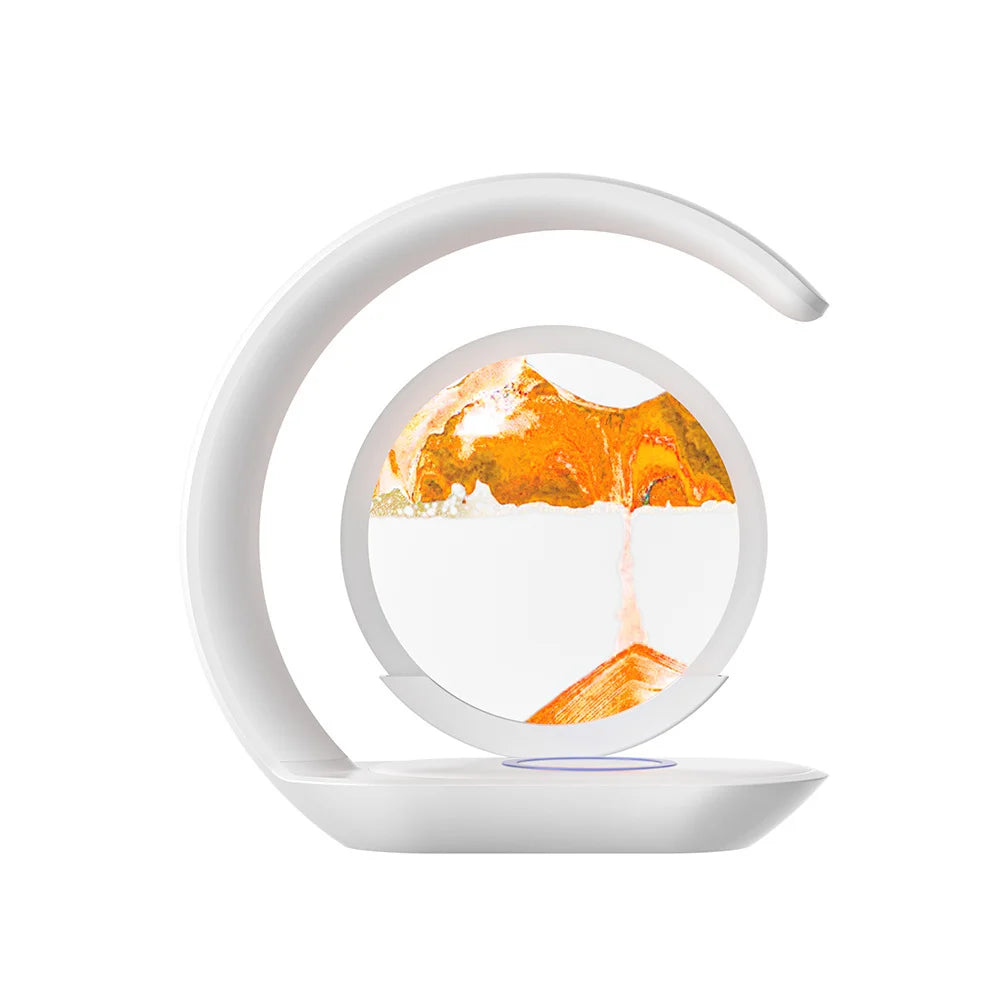 Sandora - Rechargeable Glass Sand Art Table Lamp