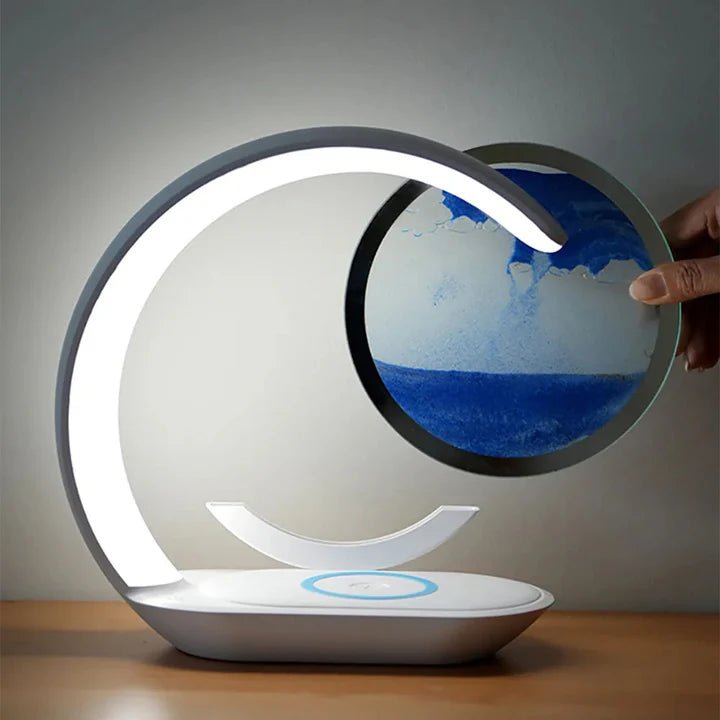 Sandora - Rechargeable Glass Sand Art Table Lamp